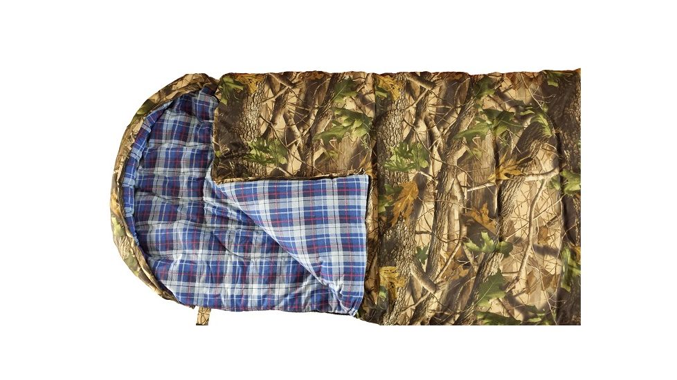Altan Hunter Voyage Xtreme Sleeping Bag, -10 Degrees Celsius, 210T, Camo, 34 x 90 in, SB-ZO-105