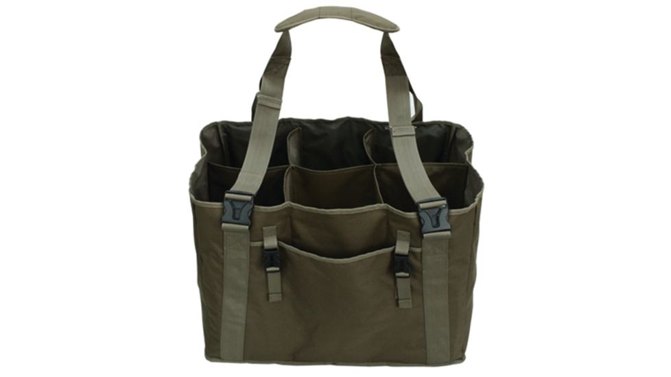 Altan Waterfowl Duck Decoy Bag, 6 Slots, 600D, Brown, 24 x 16 x 17 in, B-WAT-D220