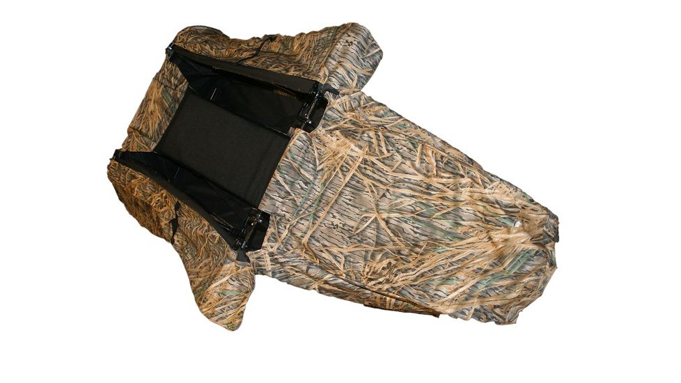 Altan Waterfowl Field Recliner Hunting Blind, 600D, Camo, 81 x 28 x 19 in, B-WAT-11