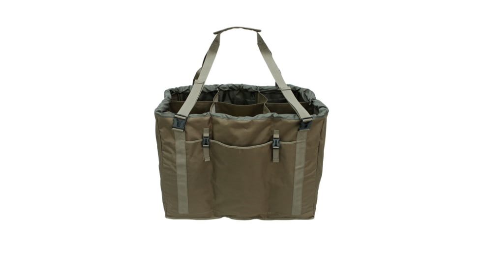 Altan Waterfowl Goose Decoy Bag, 6 Slots, 600D, Brown, 32.5 x 22 x 23.5 in, B-WAT-D221