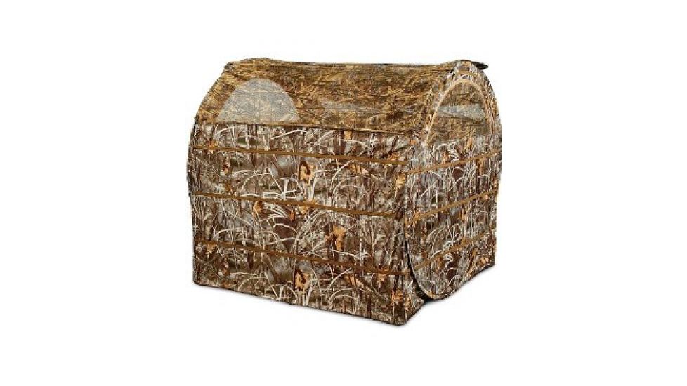 Altan Waterfowl Hay Hunting Blind, Camo, 60 x 60 x 60 in, B-WAT-15
