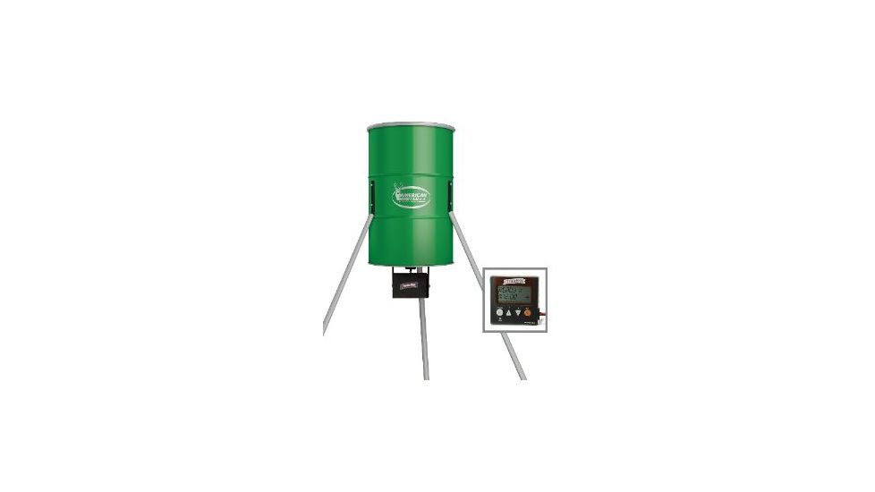 American Hunter 350 Lb. Tripod Feeder W/20558 Digital Timer AH-350D8