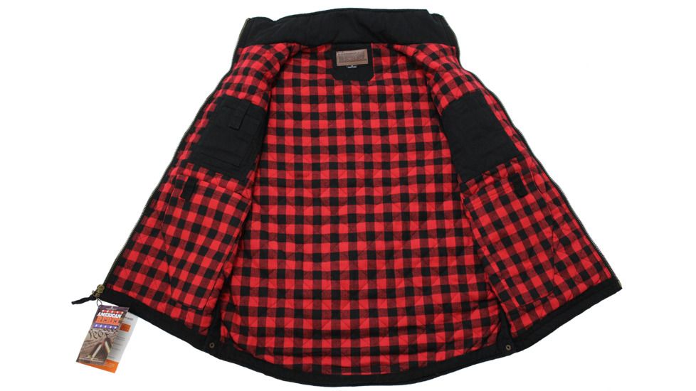 American Rebel Cartwright Vest - Mens, Black, Large, CJ-2001-OG-VT-283-LG