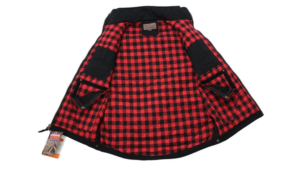 American Rebel Cartwright Vest - Mens, Black, Large, CJ-2001-OG-VT-283-LG