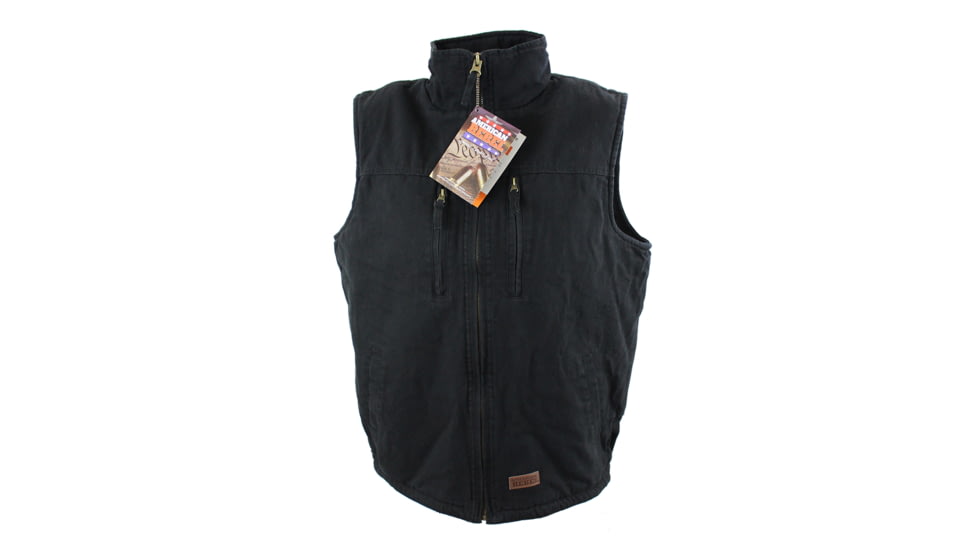 American Rebel Cartwright Vest - Mens, Black, Large, CJ-2001-OG-VT-283-LG