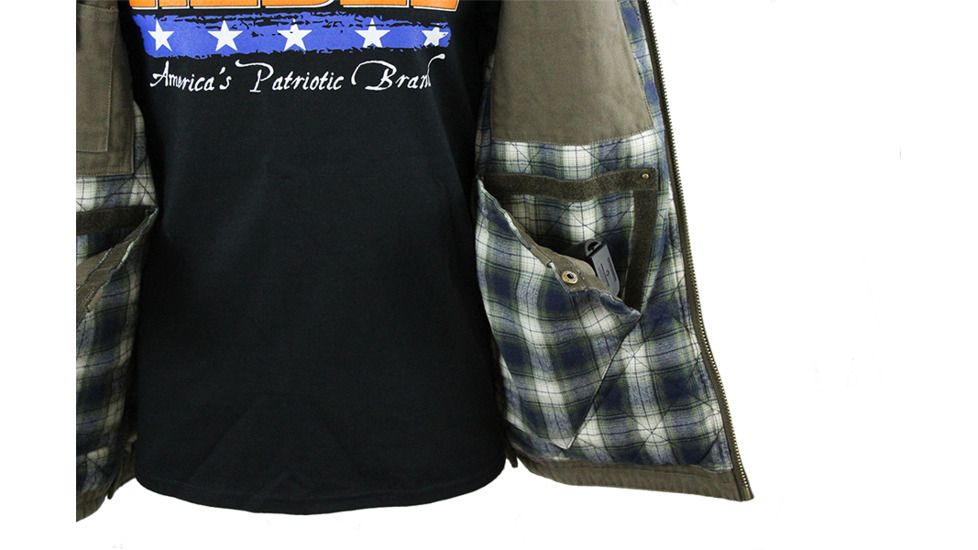 American Rebel Cartwright Vest - Mens, Olive Green, Large, CJ-2001-BK-VT-277-LG