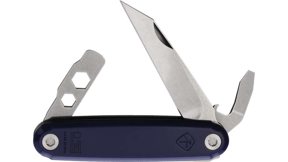 American Service Knife The Iron Sides Folder Seax, ASK004BL