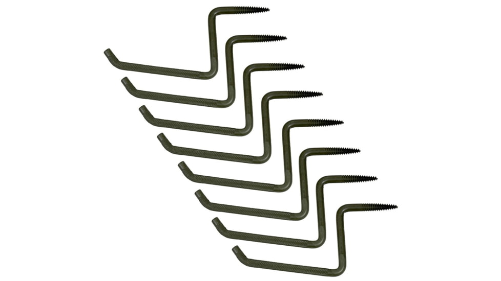 Ameristep Grizzly 8 Pack Tree Step, 8 Pack, Black, AMS-AMEAC0101