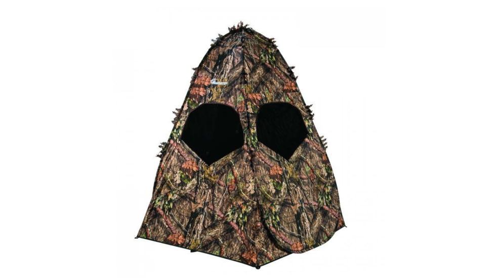 Ameristep Outhouse Spring Steel Blind, Mossy Oak Break-Up Country, 300 Durashell Plus, 78in High, 60in Long, AMSAMEBL1006