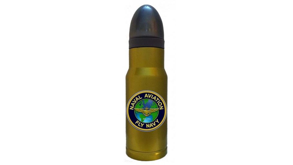 AmmOMug US Navy Fly Navy Brass Standard 16oz Mug AMA-060