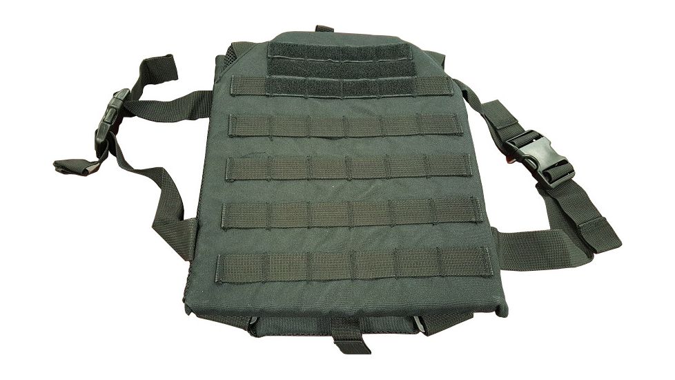 AMP Tactical Nylon Chest Plate Vest, OD Green, Medium, 42206