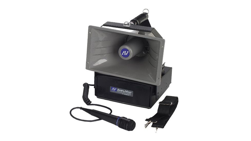 AmpliVox Half-Mile Hailer, Black, S610A