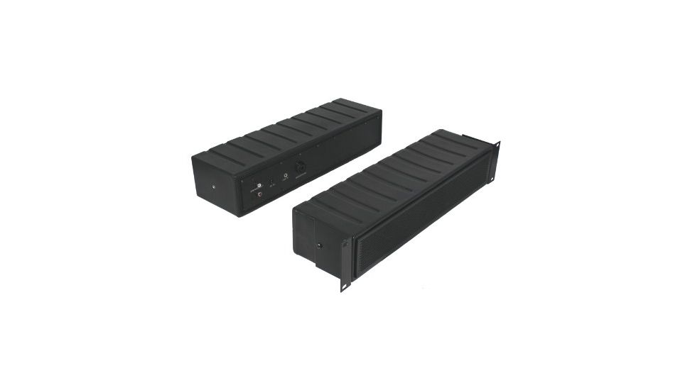 AmpliVox Wireless Duo Tandem Line Array Soundbar, Black, SWB1240