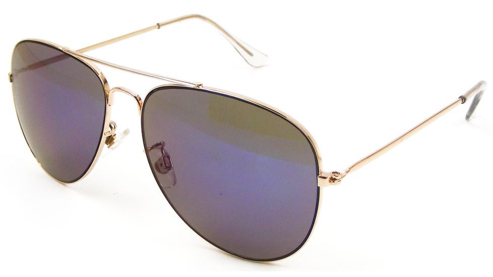 Anarchy Air Boss Sunglasses, Shiny gun Frame, Smoke Polarized Lens, Polarized, 10217526.QTM