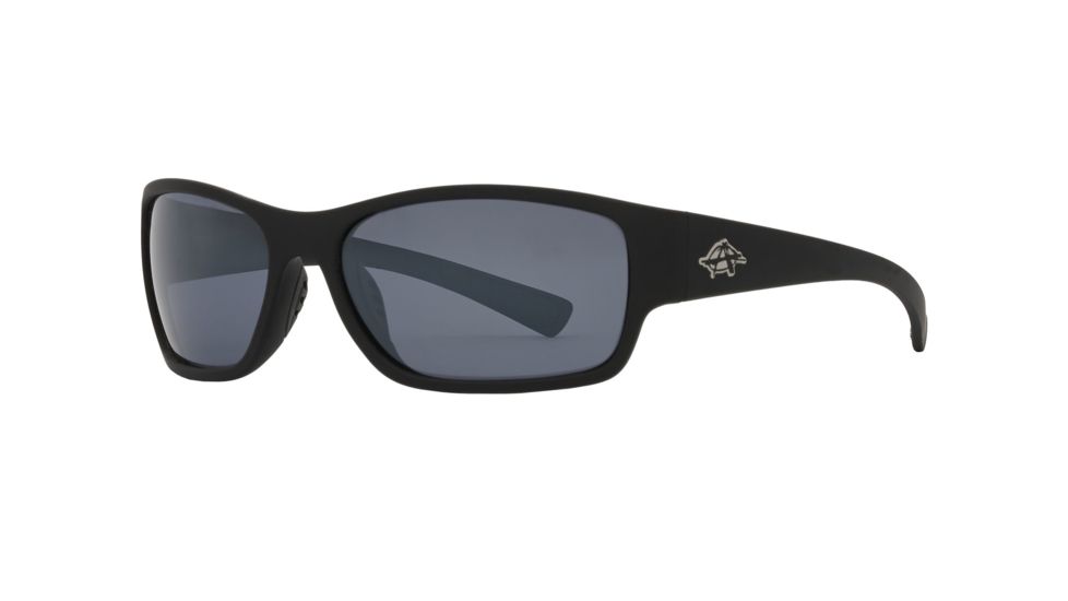 Anarchy K Grind Sunglasses, Rubberized black Frame, Smoke Polarized Lens, Polarized, 10217523.QTM