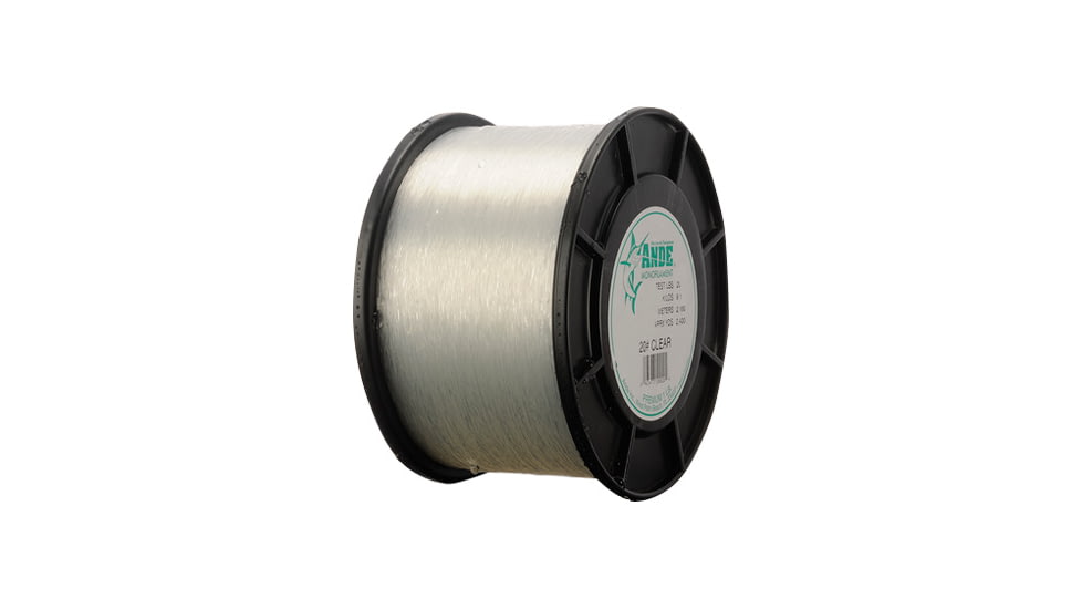 Ande Line Premium Mono Line 1/2lb Spool 200lb 100yd Clear, A12-200C