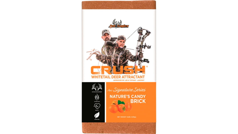Ani-Logics Outdoors CRUSH Blends Candy Brick, Nature's Candy, 4lb, 42107