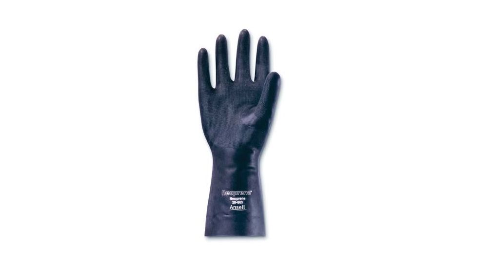 Ansell Healthcare Unsupported Neoprene Gloves, Ansell 116311