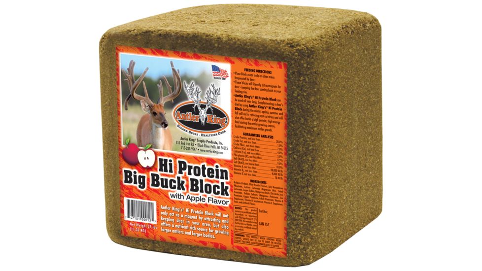 Antler King Hi Protein Big Buck Block 075314