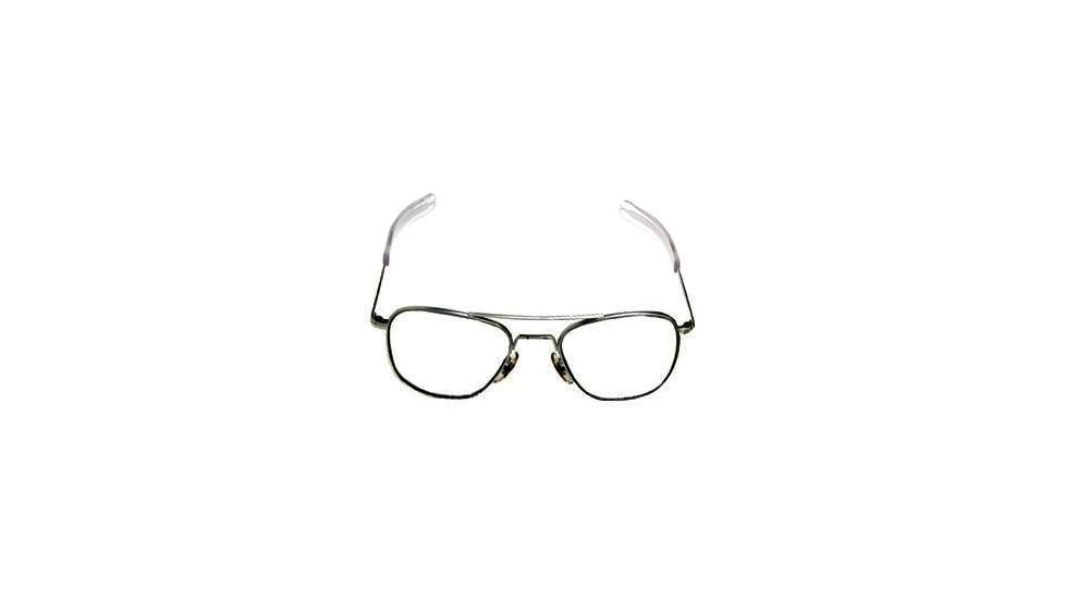Ao Flight Gear Pilot Series Sunglasses Frame No Lens Black Wire Spatula 52mm Lens B Ws 52