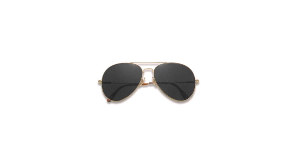 AO General Sunglasses, Gold, Comfort Cable, Green Glass Lenses, 52mm G-TCGG-CC-52