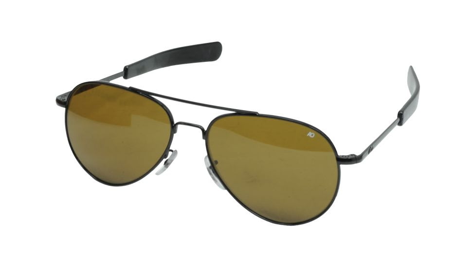 AO General Sunglasses, Black, Bayonet, Brown Lenses, 52mm, Polarized B-CBPG-BNT-52
