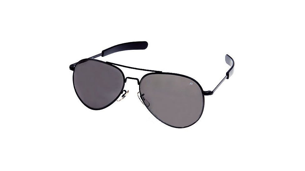 AO General Sunglasses, Black, Bayonet, Gray Poly Lens, 52mm B-CCP-BNT-52