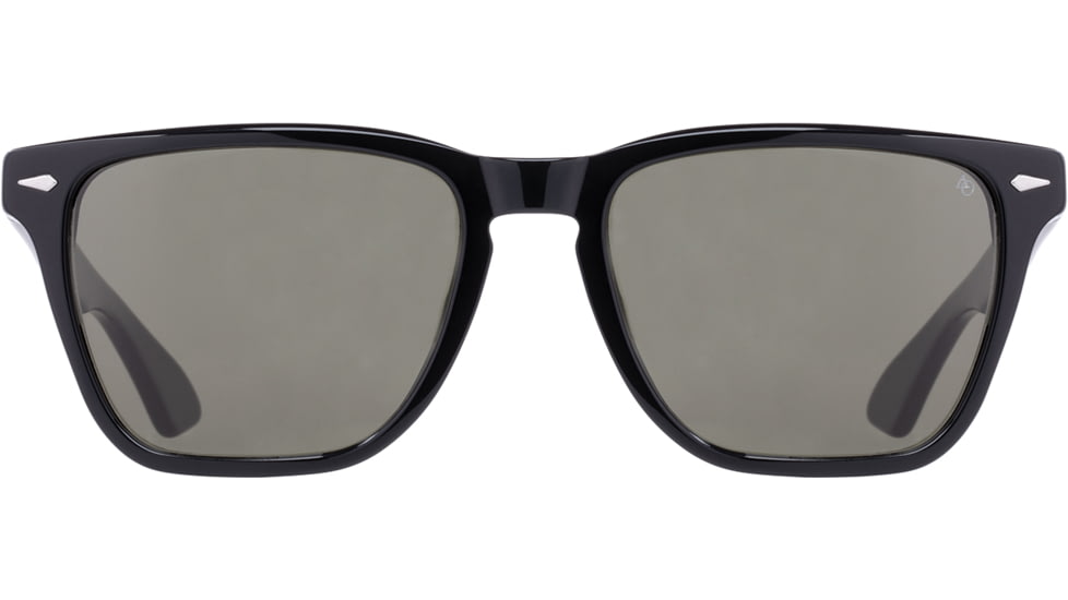 AO Hudson Sunglasses, Black Frame, Calobar Green AOLite Nylon Lens - Polarized - 57-19-145, HUD257ST-GNN-P