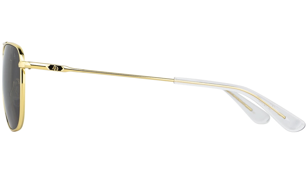 AO Original Pilot Sunglasses, Gold Frame, 52 mm Gray AOLite Nylon Lenses, Standard Temple,738921549413