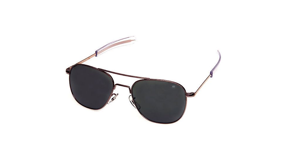 AO Original Pilot 55 mm Sunglasses w/ Amethyst Frame -