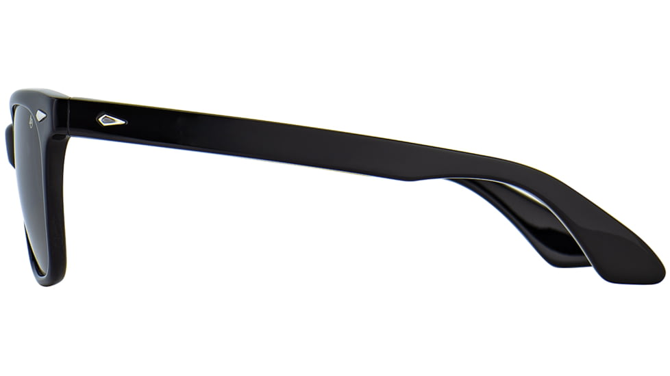 AO Saratoga Sunglasses, Black, True Color Gray AOLite Nylon Lenses, 52-19-145 B42, SAR352ST--GYN