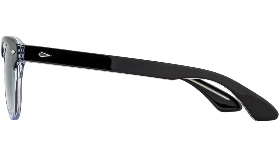 AO Times Sunglasses, Black Crystal Frame, SunVogue Gray Gradient AOLite Nylon Lens - 49-21-145, TIM349ST-GGN