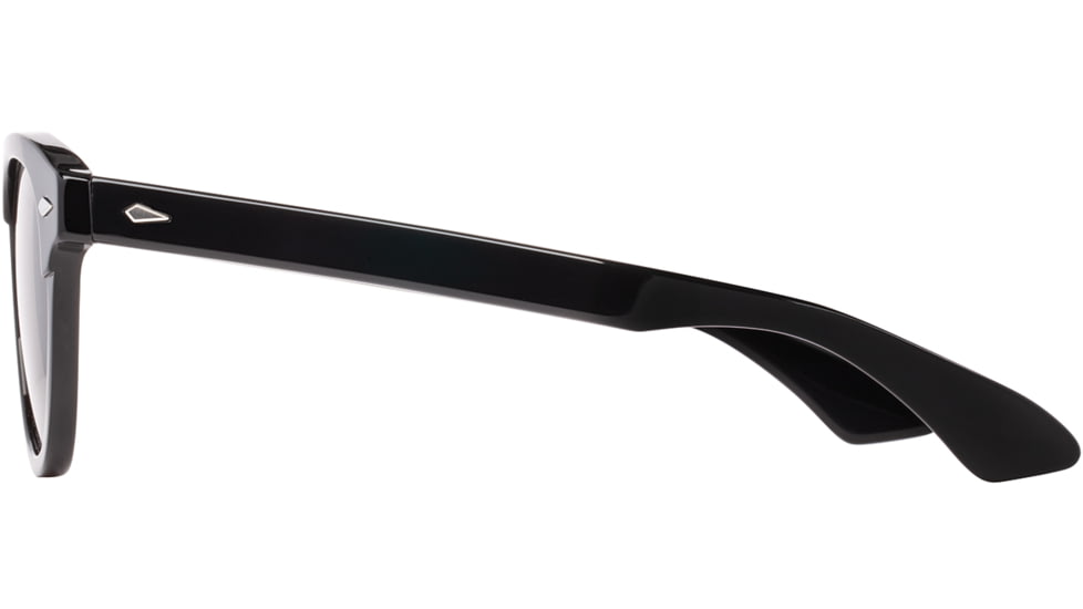 AO Times Sunglasses, Black Frame, True Color Gray AOLite Nylon Lens - 49-21-145, TIM549ST-GYN