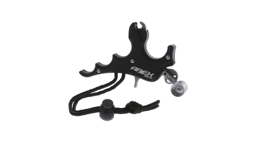 TruGlo Surge Thumb-Activated Hand-Held Release, 4 Finger, Black, TG-AG2904B