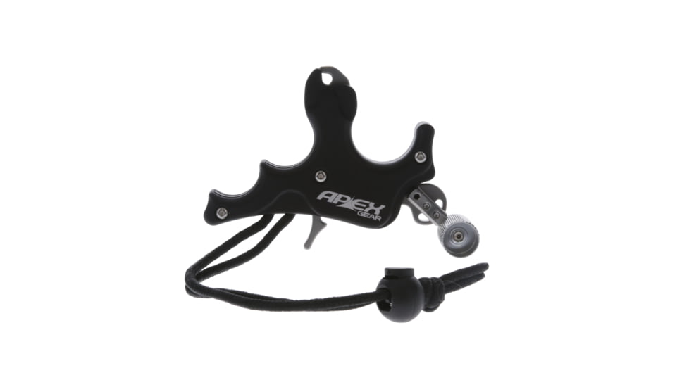 TruGlo Surge Thumb-Activated Hand-Held Release, 3 Finger, Black, TG-AG2903B