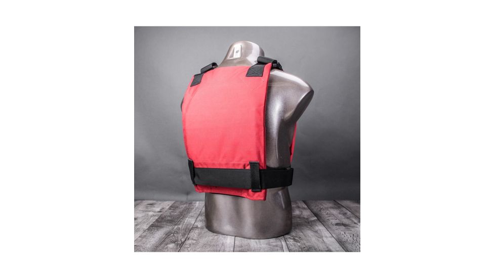 AR500 Armor Emergency Personal Carrier, EPC Plate Carrier, Back Only, Red EPCBACKRD