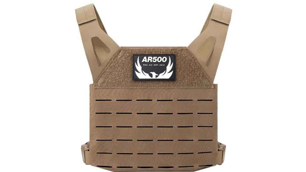 AR500 Armor Freeman Plate Carrier, Coyote, Medium/2XL, 9910