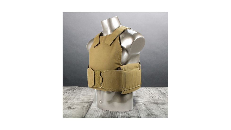 AR500 Armor Generation II Concealment Low Profile Plate Carrier, Coyote CONCY