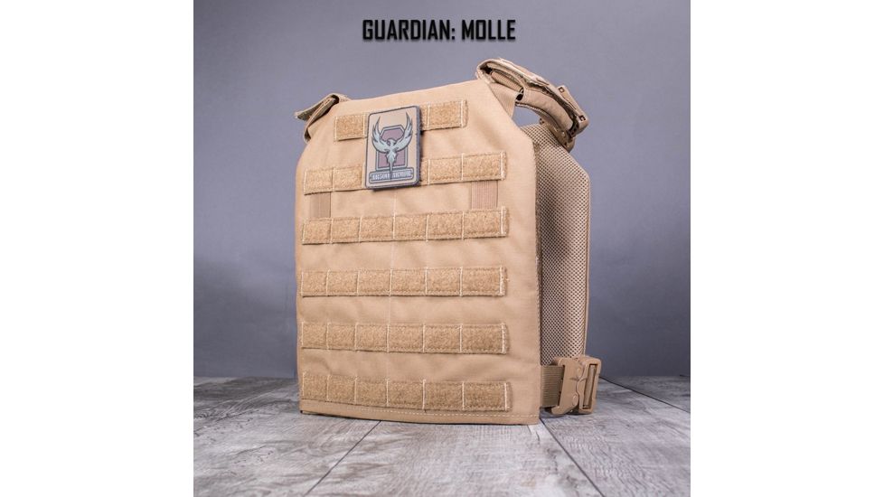 AR500 Armor Guardian Plate Carrier w/Slick Side, Coyote, 9216