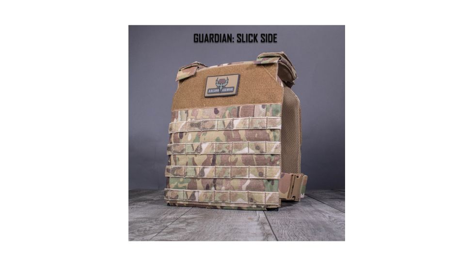 AR500 Armor Guardian Plate Carrier w/Slick Side, Multicam GUARDSLICKMC