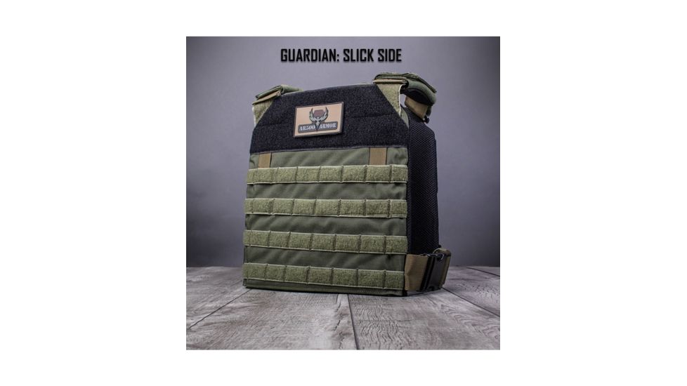 AR500 Armor Guardian Plate Carrier w/Slick Side, Olive Drab GUARDSLICKOD