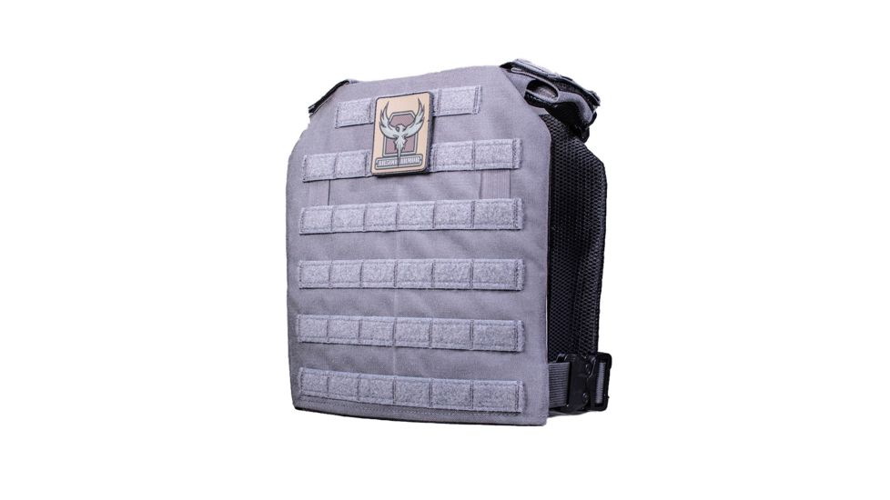 AR500 Armor Guardian Plate Carrier w/Slick Side, Wolf Gray, 9219
