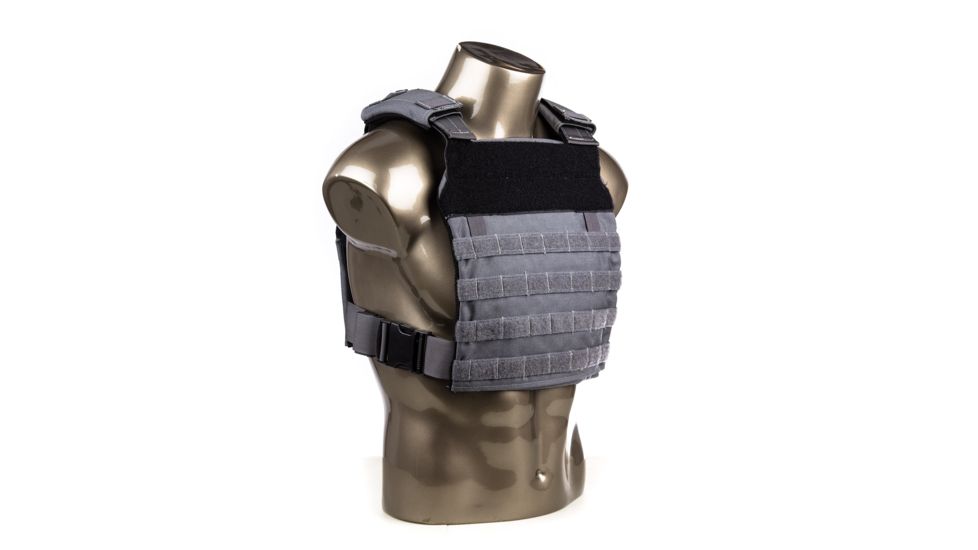 AR500 Armor Guardian Plate Carrier w/Slick Side, Wolf Gray, 9219
