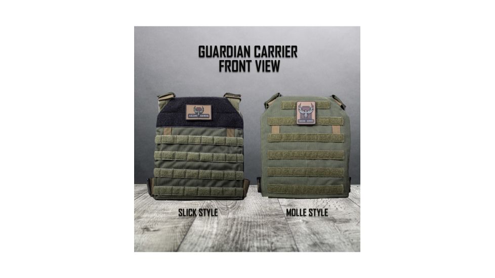 AR500 Armor Guardian Plate Carrier w/Standard MOLLE, Olive Drab GUARDIANOD