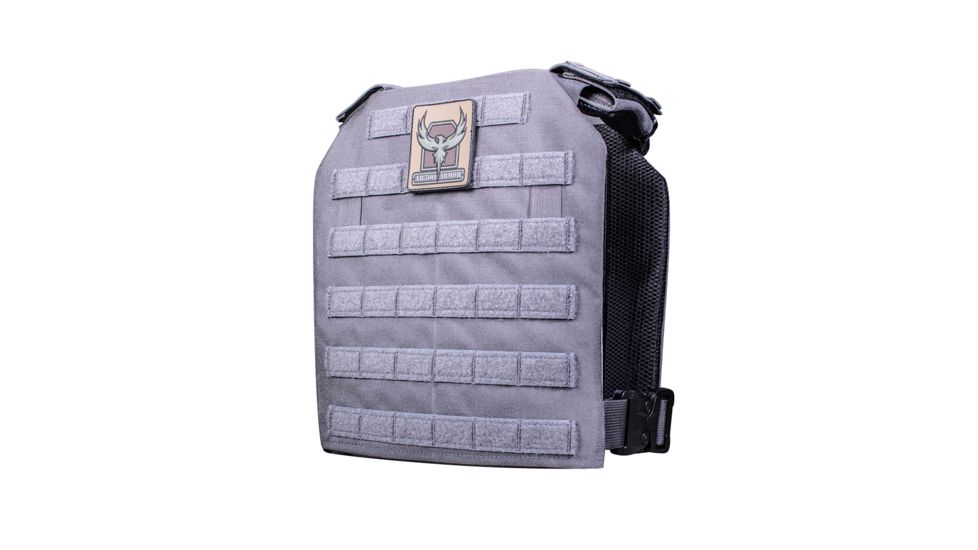 AR500 Armor Guardian Plate Carrier w/Standard MOLLE, Wolf Gray, 9224