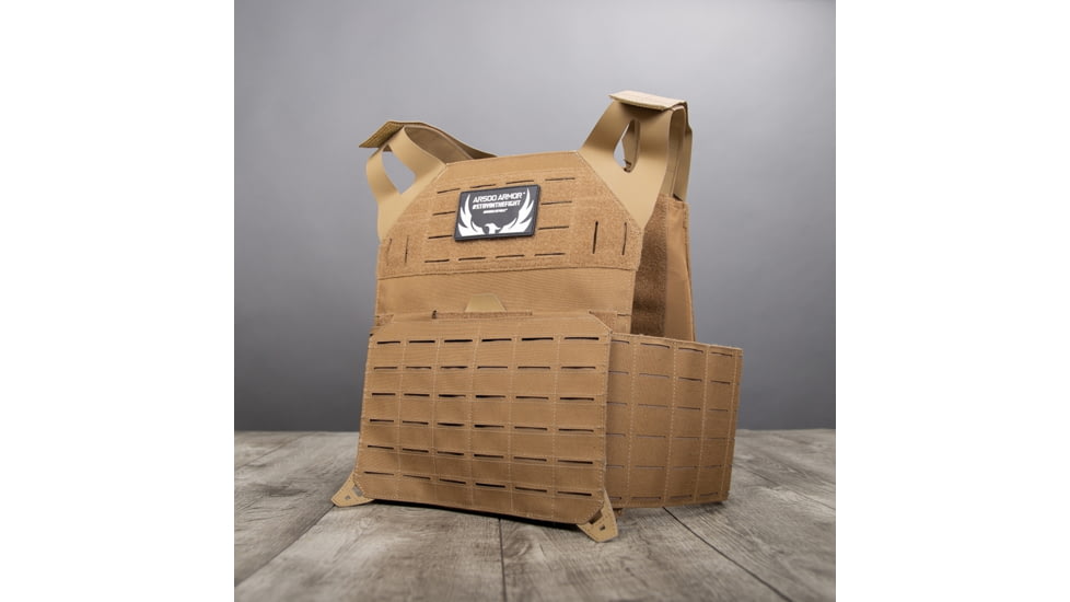 AR500 Armor Invictus Plate Carrier, Medium - 2XL, Coyote,  9912