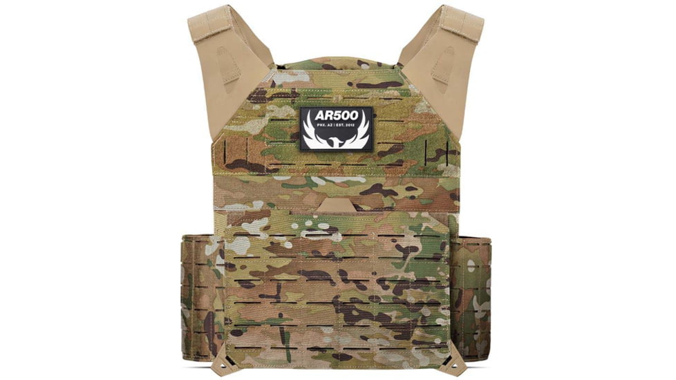 AR500 Armor Invictus Plate Carrier, Medium - 2XL, Multicam,  9913