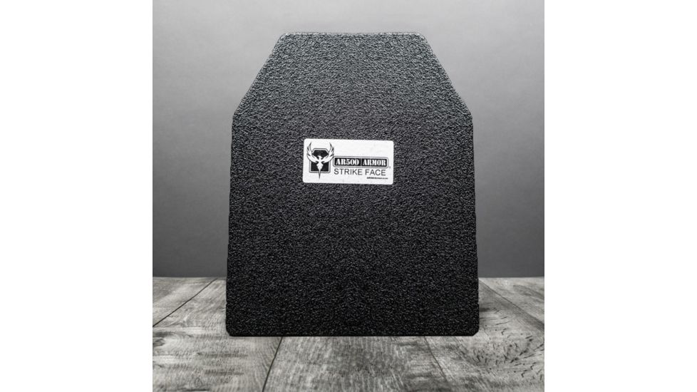 AR500 Armor Level III 11x14 ASC Multi-Curve Body Armor Plate, Base PAXCON Coating, Black 311X14CR