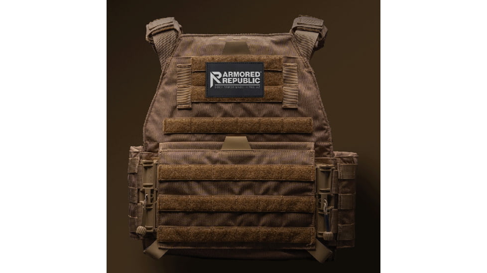 AR500 Armor Testudo Gen 3 Plate Carrier, Coyote, Medium, 11394