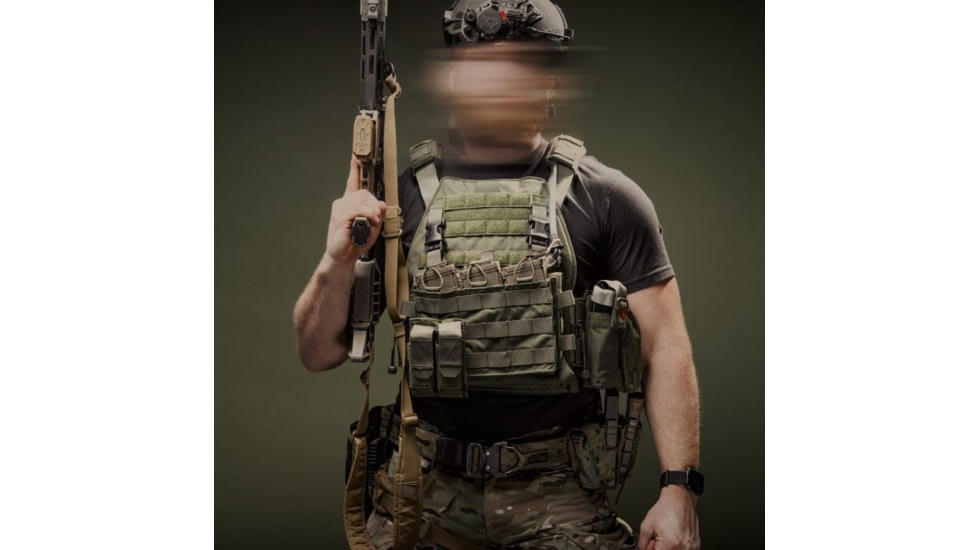 AR500 Armor Testudo Gen 3 Plate Carrier, Olive Drab, Medium, 11398